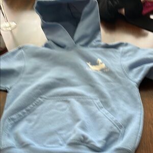 Blue Hoodie with Kangaroo Pocket